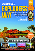 Australia's Explorers' Way - Adelaide to Darwin   Printed book
